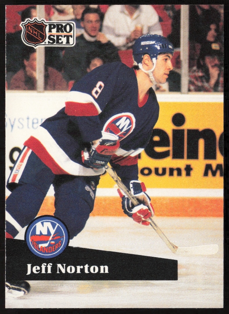 1991-92 Pro Set NHL Jeff Norton #148 (Front)