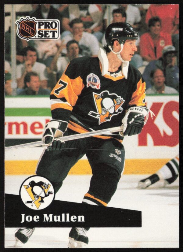 1991-92 Pro Set NHL Joe Mullen #191 (Front)