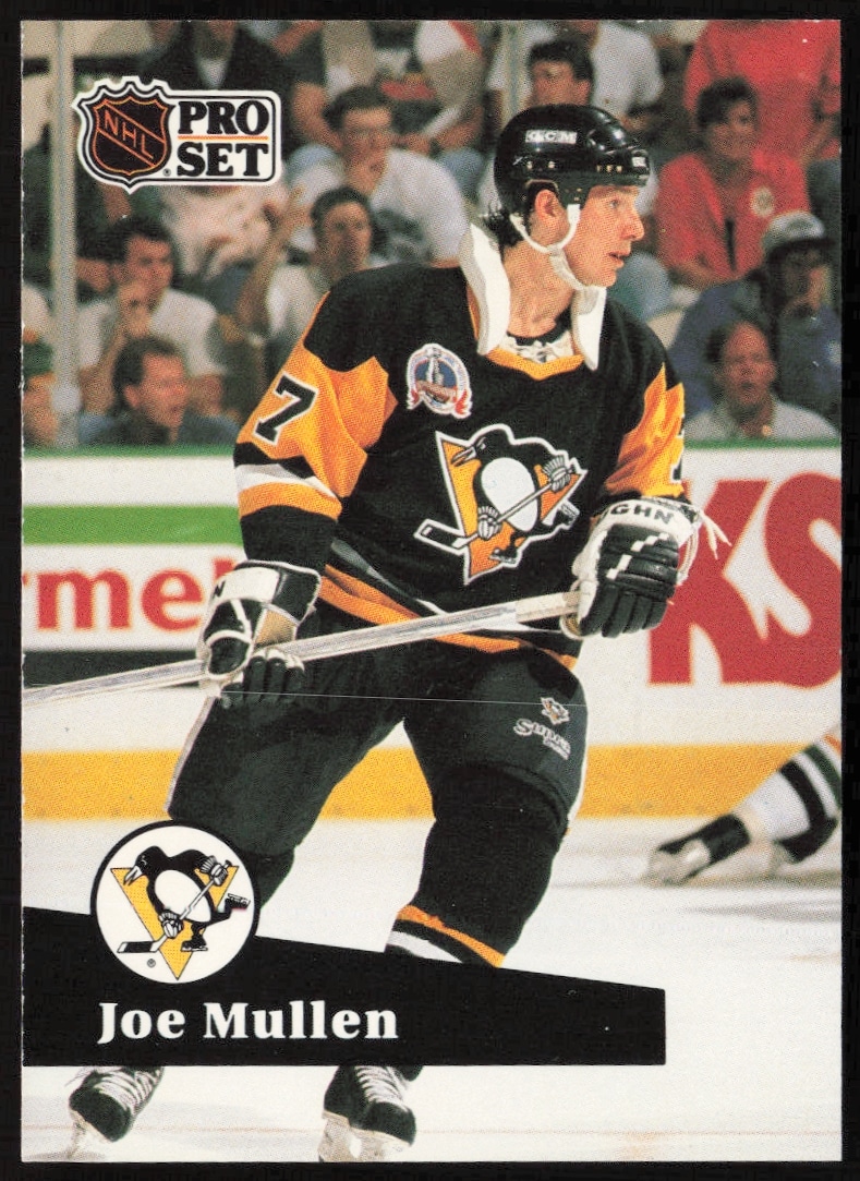 1991-92 Pro Set NHL Joe Mullen #191 (Front)