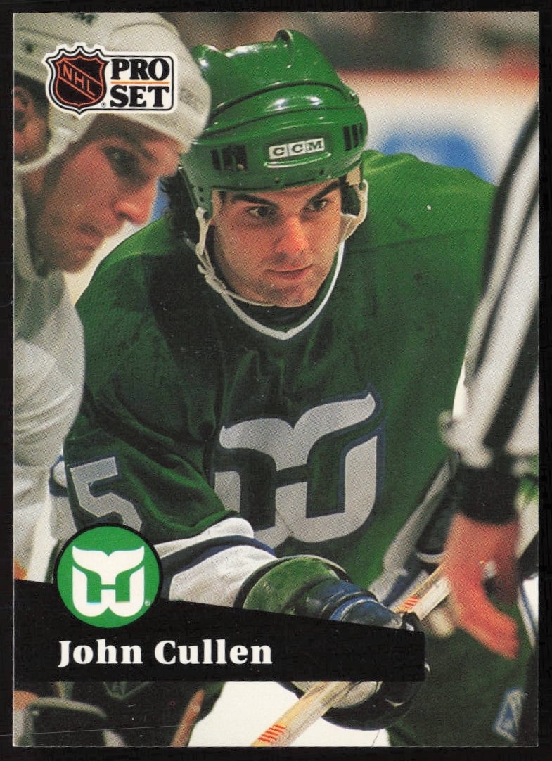 1991-92 Pro Set NHL John Cullen #85 (Front)