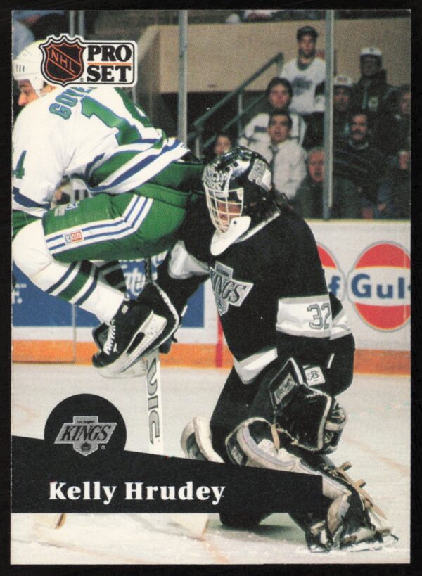 1991-92 Pro Set NHL Kelly Hrudey #102 (Front)