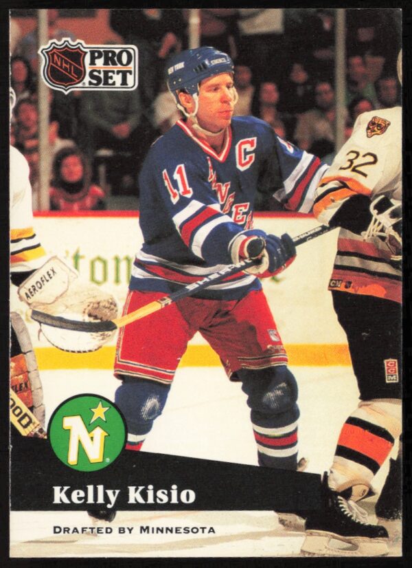 1991-92 Pro Set NHL Kelly Kisio #168 (Front)