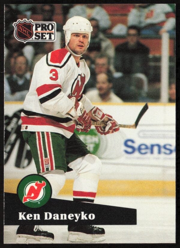 1991-92 Pro Set NHL Ken Daneyko #139 (Front)