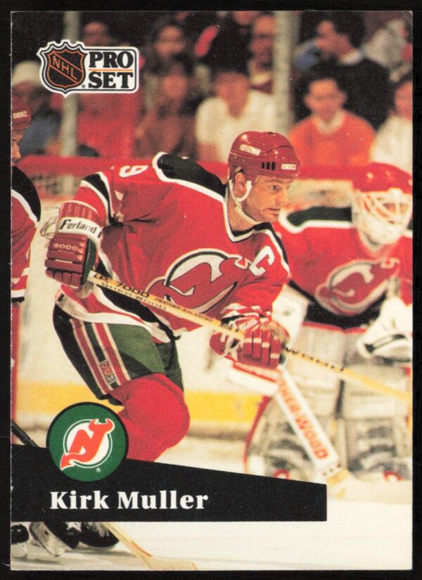 1991-92 Pro Set NHL Kirk Muller #134 (Front)