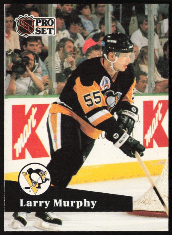 1991-92 Pro Set NHL Larry Murphy #193 (Front)