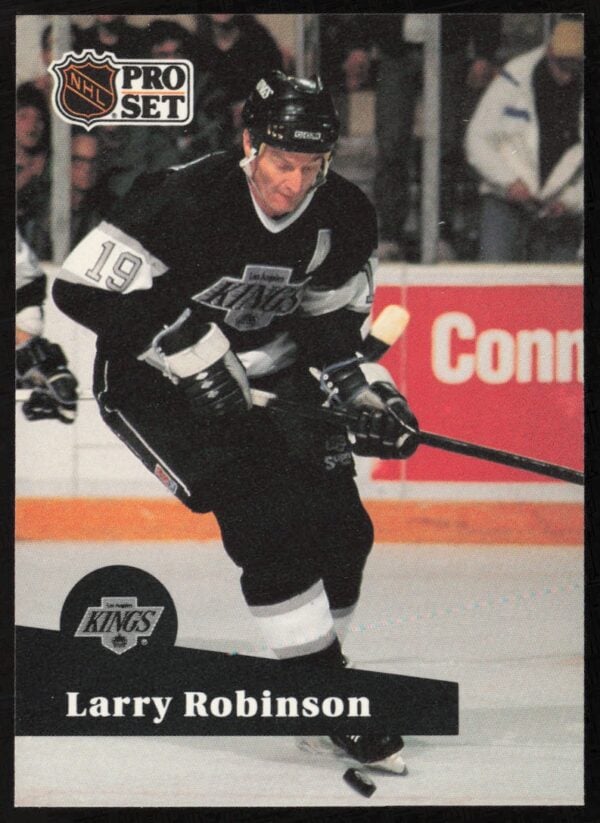 1991-92 Pro Set NHL Larry Robinson #104 (Front)