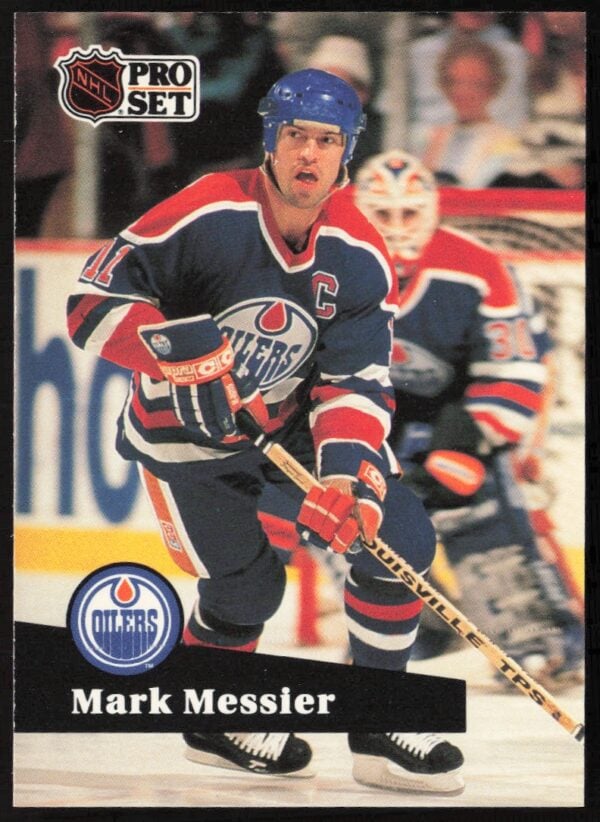 1991-92 Pro Set NHL Mark Messier #74 (Front)