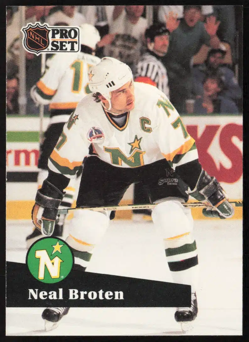 1991-92 Pro Set NHL Neal Broten #112 (Front)