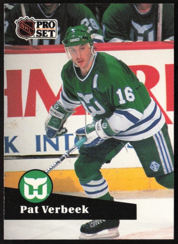 1991-92 Pro Set NHL Pat Verbeek #86 (Front)