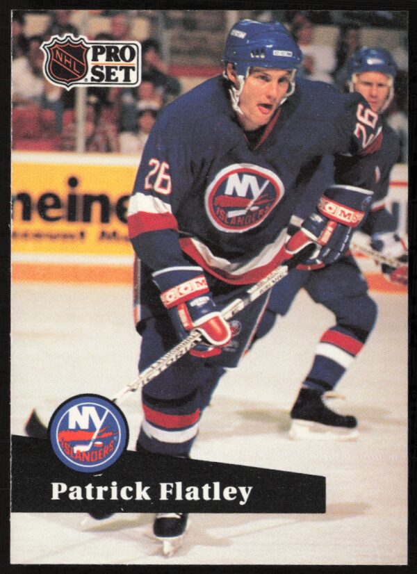 1991-92 Pro Set NHL Patrick Flatley #152 (Front)