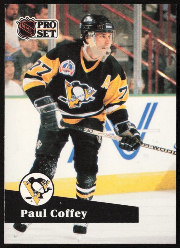 1991-92 Pro Set NHL Paul Coffey #190 (Front)