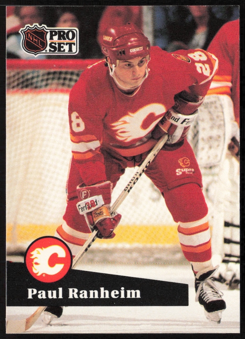 1991-92 Pro Set NHL Paul Ranheim #31 (Front)