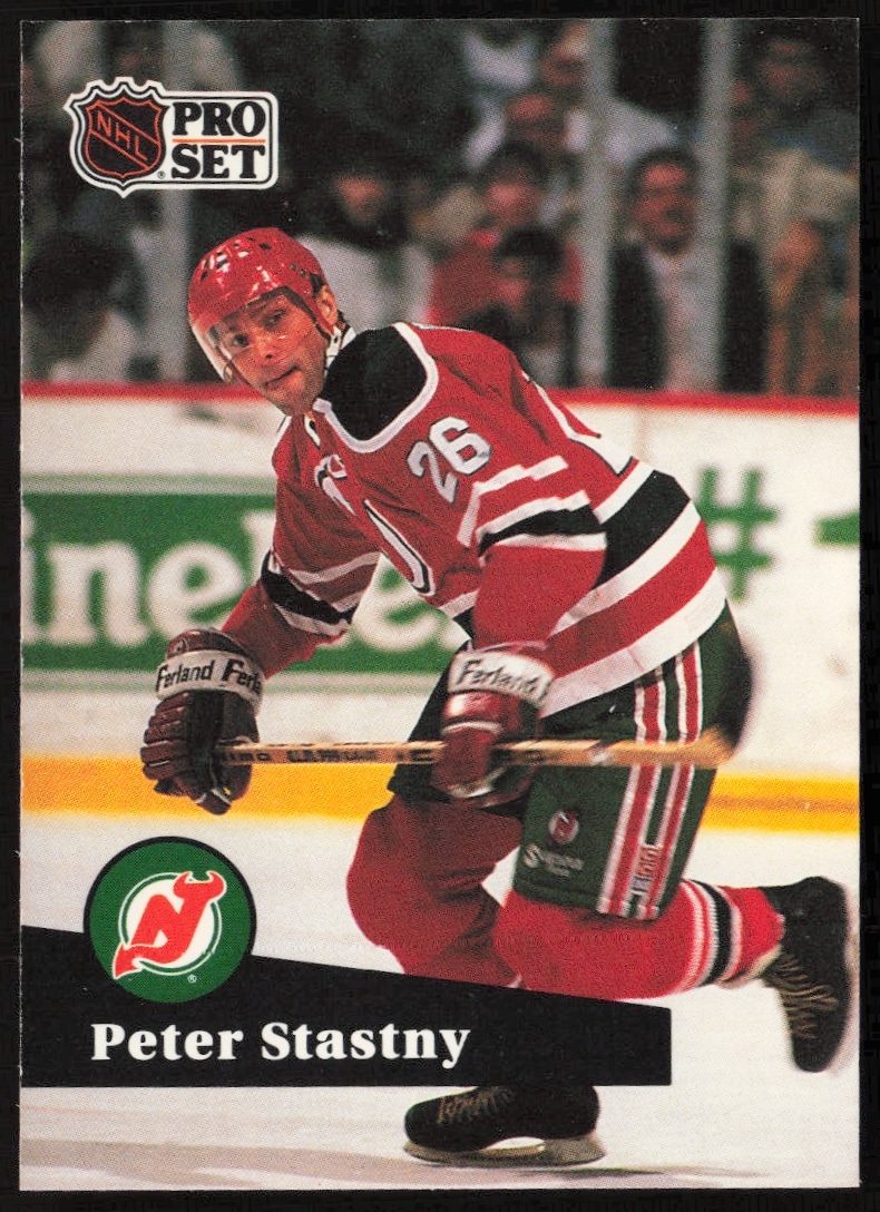 1991-92 Pro Set NHL Peter Stastny #143 (Front)