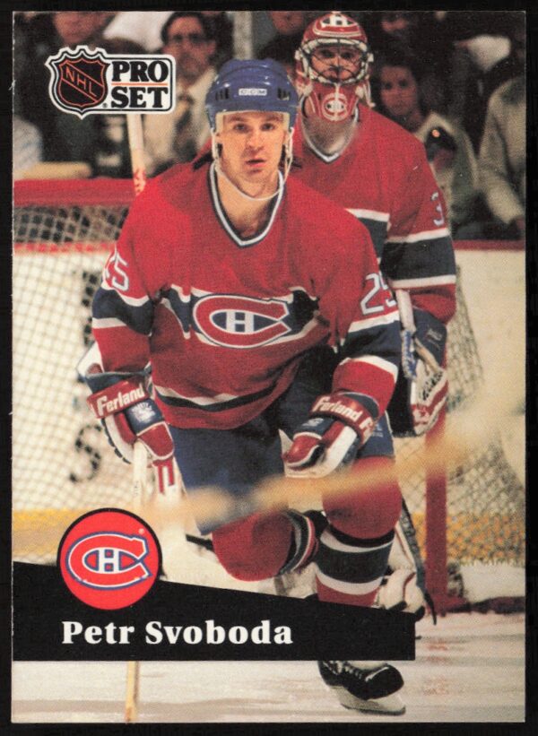 1991-92 Pro Set NHL Petr Svoboda #123 (Front)