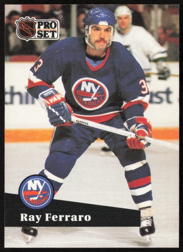 1991-92 Pro Set NHL Ray Ferraro #156 (Front)