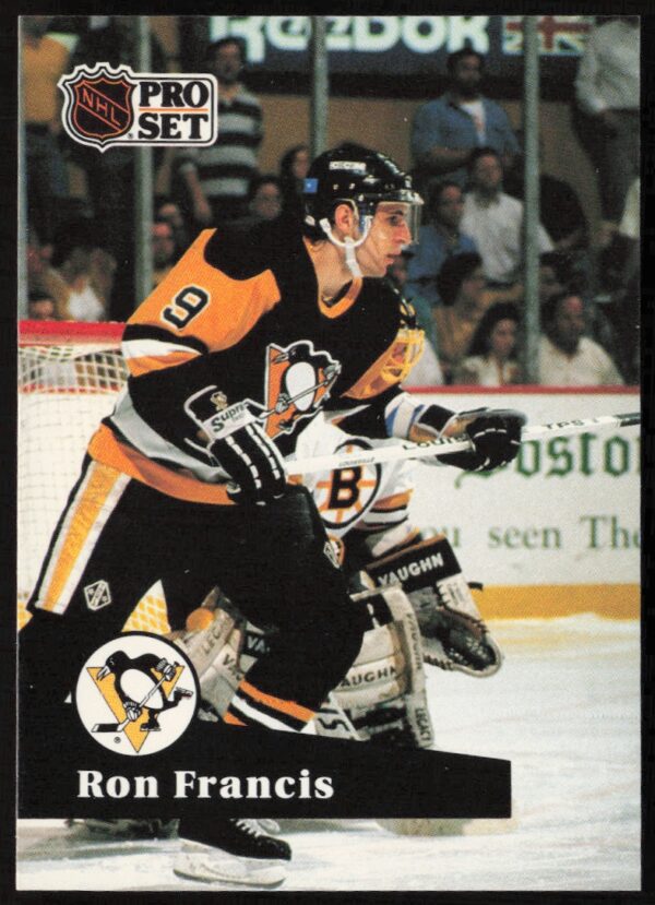 1991-92 Pro Set NHL Ron Francis #188 (Front)