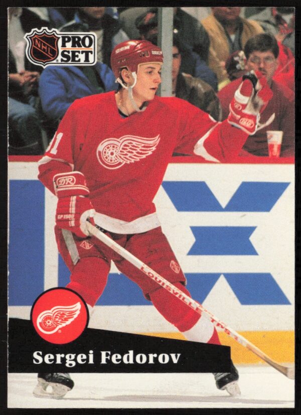 1991-92 Pro Set NHL Sergei Fedorov #53 (Front)