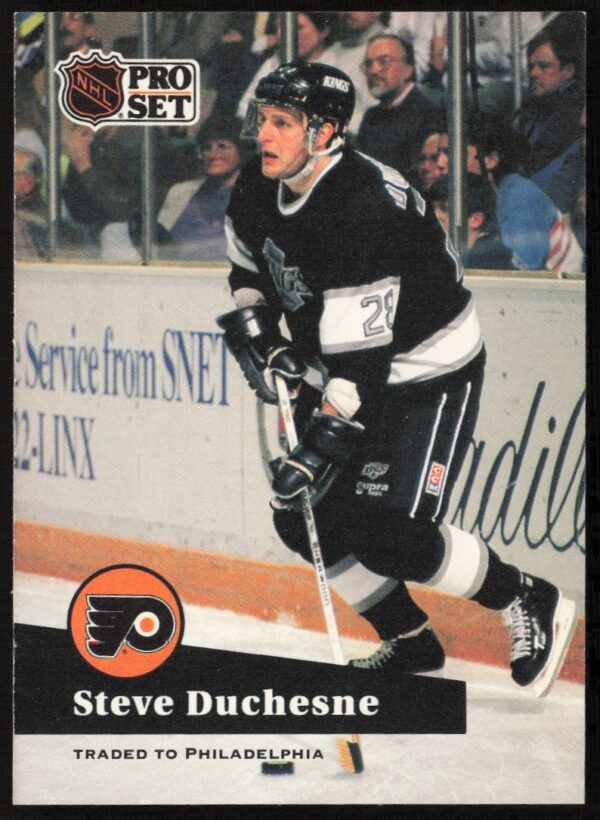 1991-92 Pro Set NHL Steve Duchesne #96 (Front)