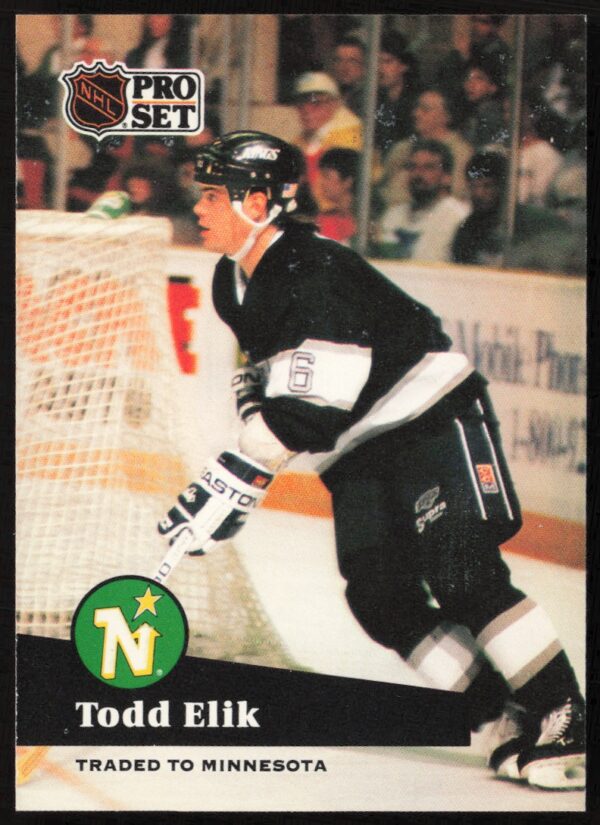 1991-92 Pro Set NHL Todd Elik #94 (Front)