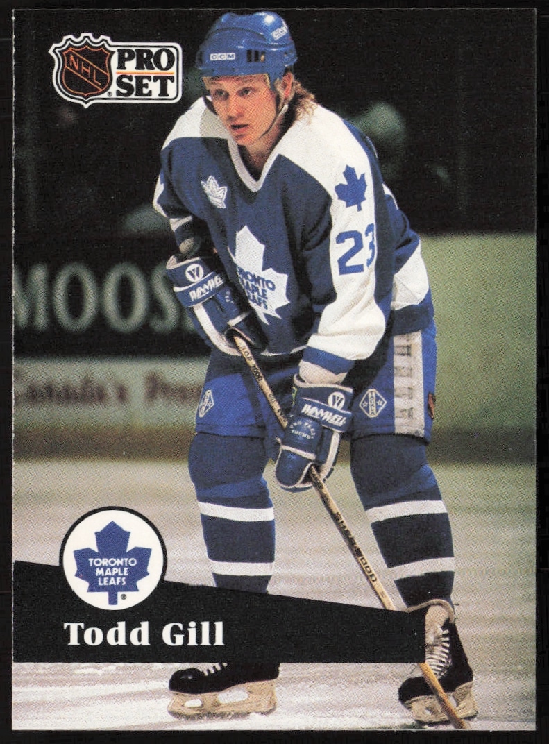 1991-92 Pro Set NHL Todd Gill #226 (Front)