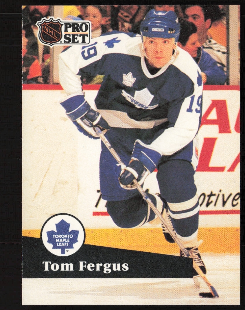 1991-92 Pro Set NHL Tom Fergus #234 (Front)