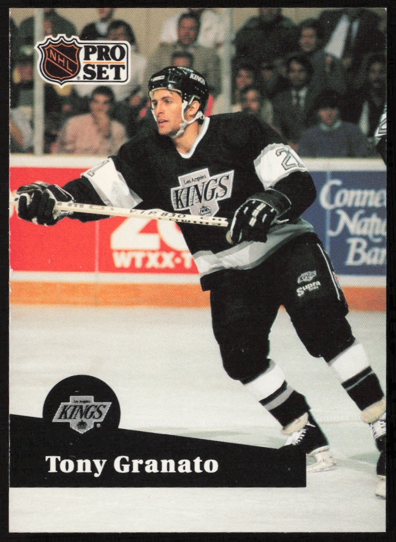 1991-92 Pro Set NHL Tony Granato #98 (Front)