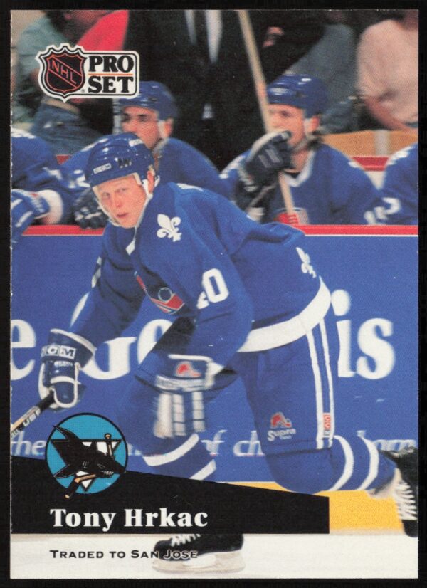 1991-92 Pro Set NHL Tony Hrkac #205 (Front)
