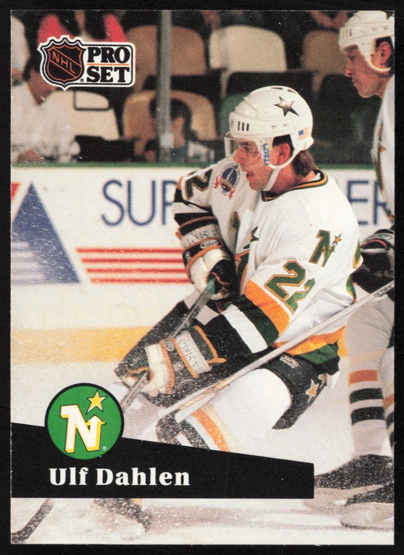 1991-92 Pro Set NHL Ulf Dahlen #106 (Front)