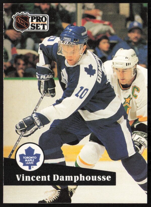 1991-92 Pro Set NHL Vincent Damphousse #224 (Front)