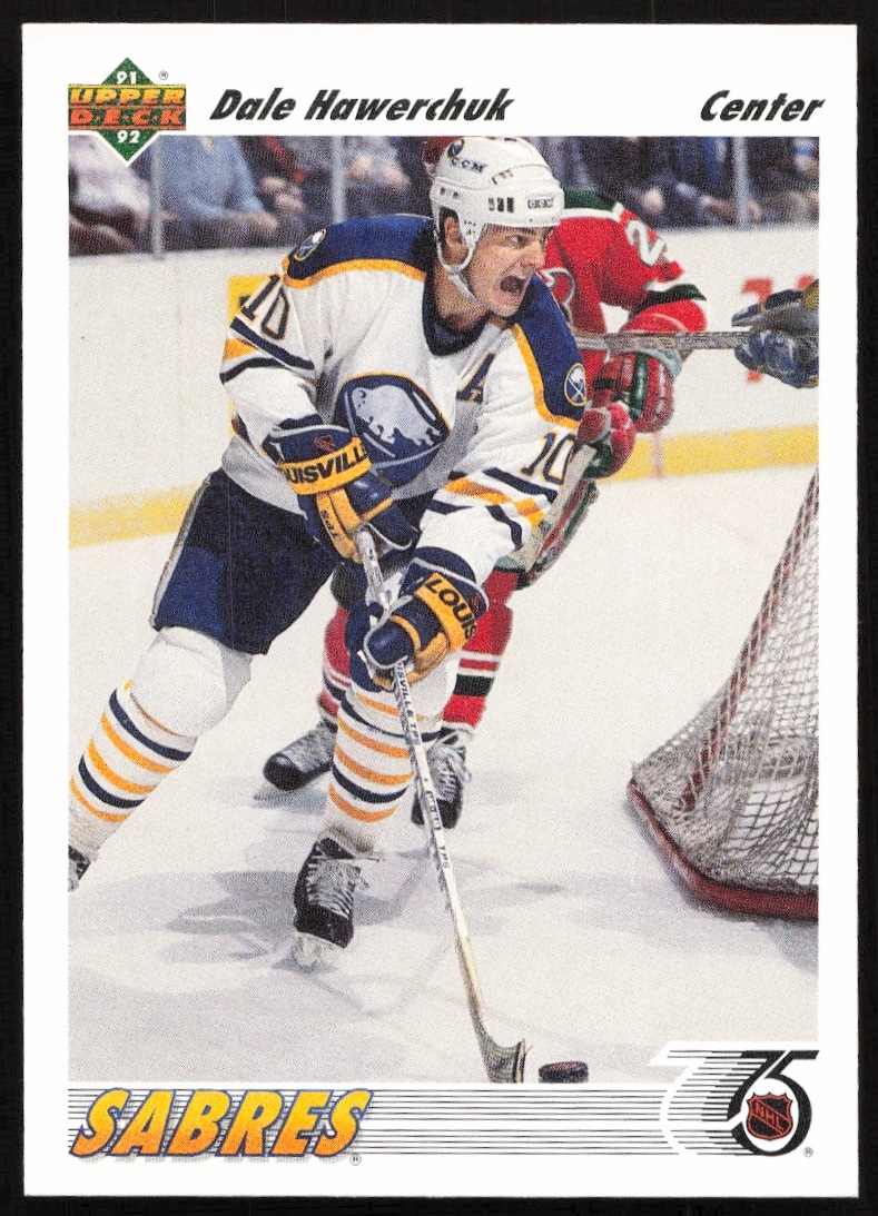 1991-92 Upper Deck Dale Hawerchuk #126 (Front)
