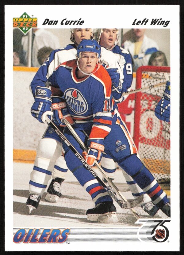 1991-92 Upper Deck Dan Currie #347 (Front)