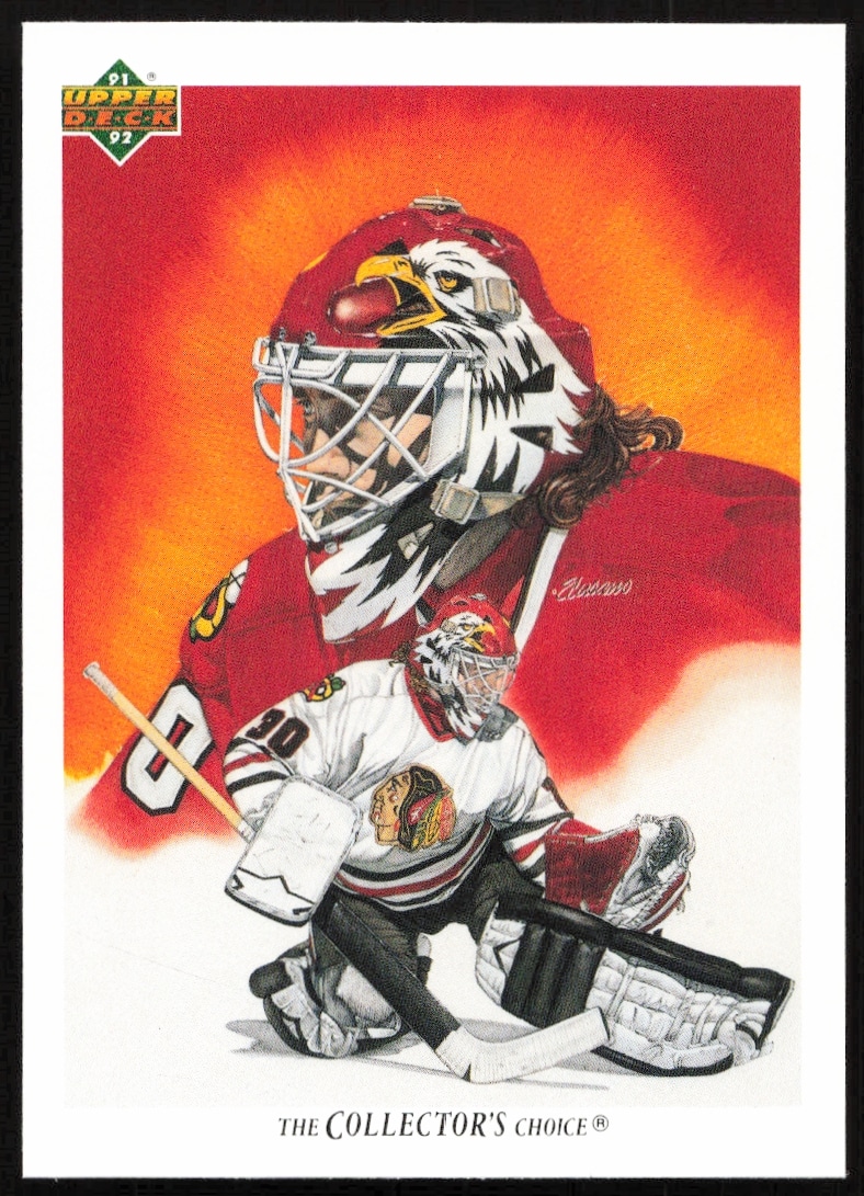 1991-92 Upper Deck Ed Belfour #81 (Front)