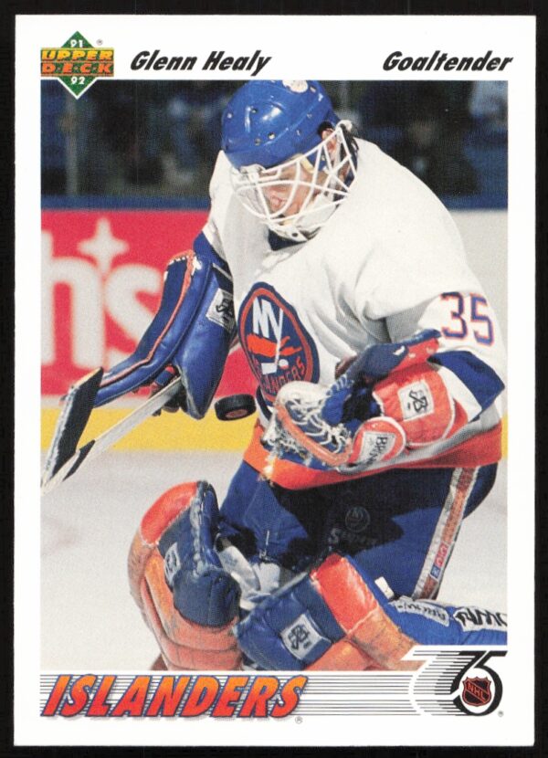 1991-92 Upper Deck Glenn Healy #224 (Front)