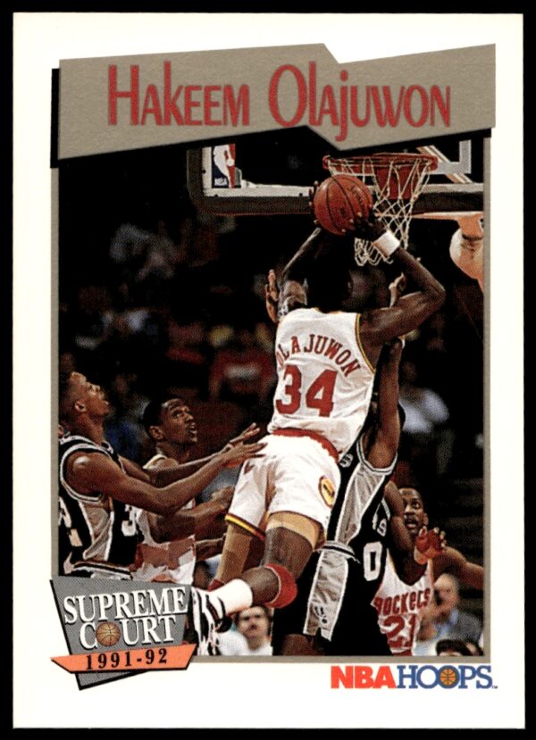 1991 Hoops Hakeem Olajuwon #467 (Front)