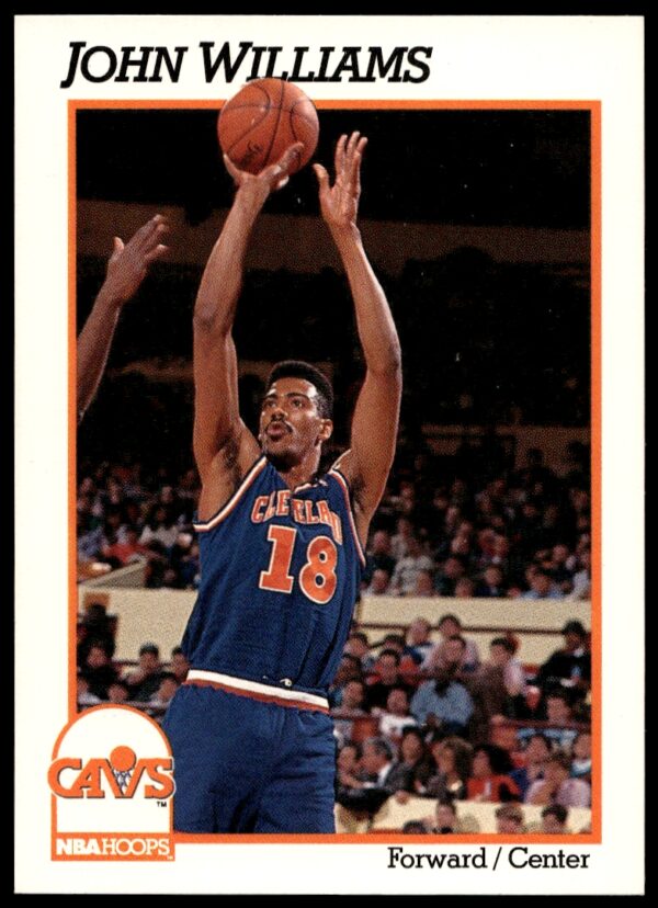 1991 Hoops John Williams #42 (Front)