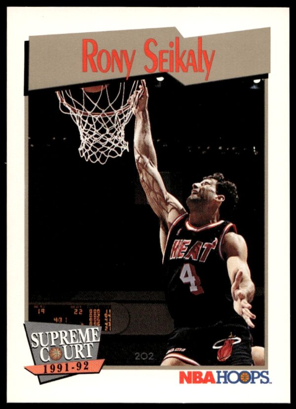 1991 Hoops Rony Seikaly #476 (Front)