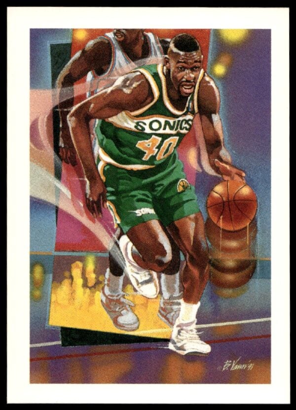 1991 Hoops Shawn Kemp #527 (Front)