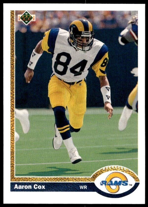 1991 Upper Deck Aaron Cox #541 (Front)