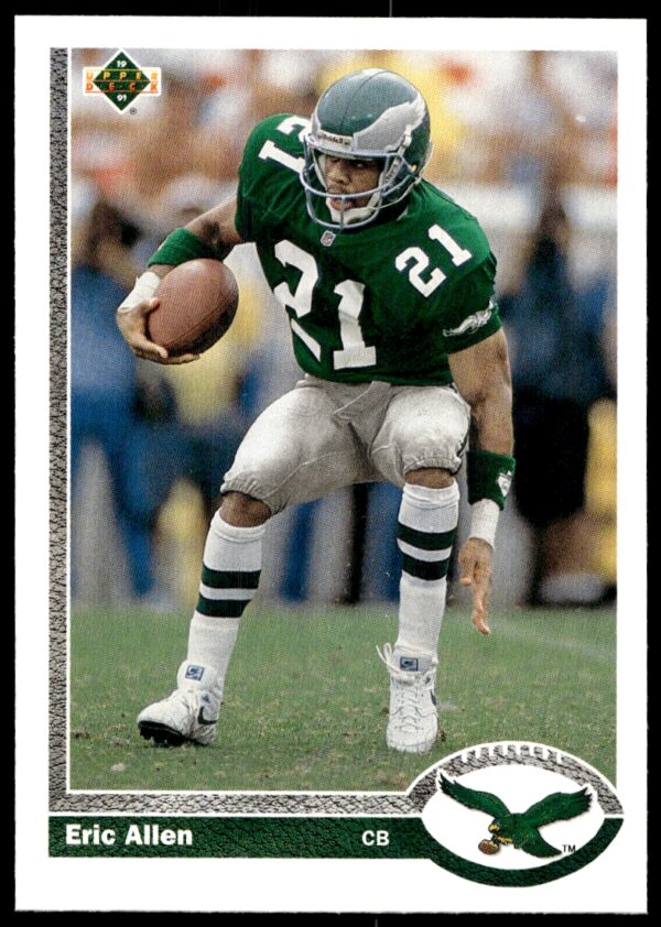 1991 Upper Deck Eric Allen #557 (Front)