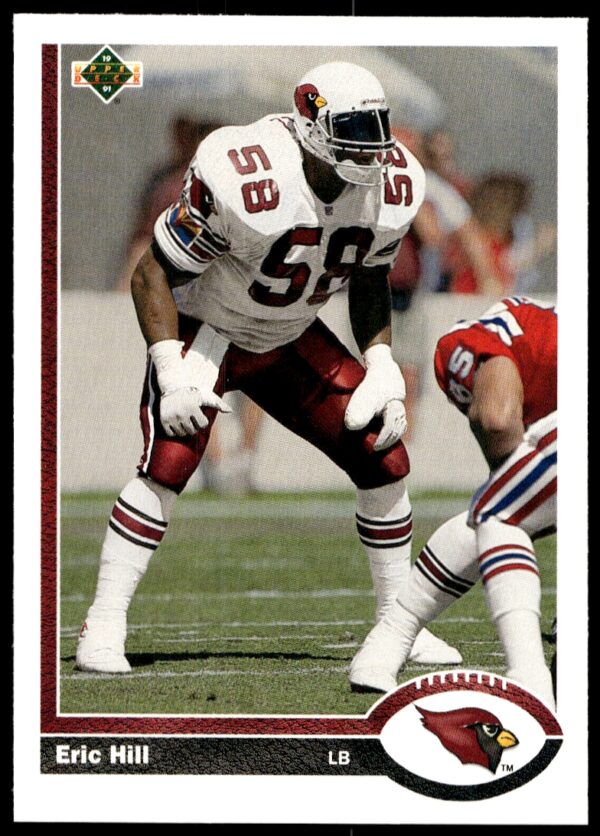 1991 Upper Deck Eric Hill #587 (Front)