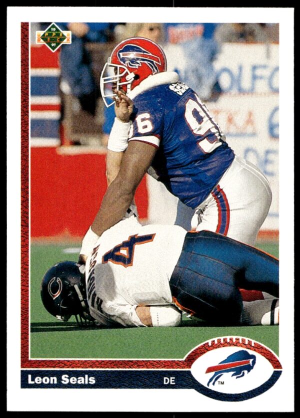 1991 Upper Deck Leon Seals #530 (Front)