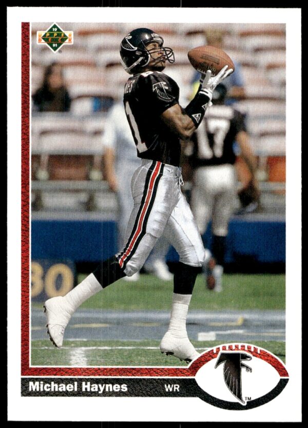 1991 Upper Deck Michael Haynes #567 (Front)