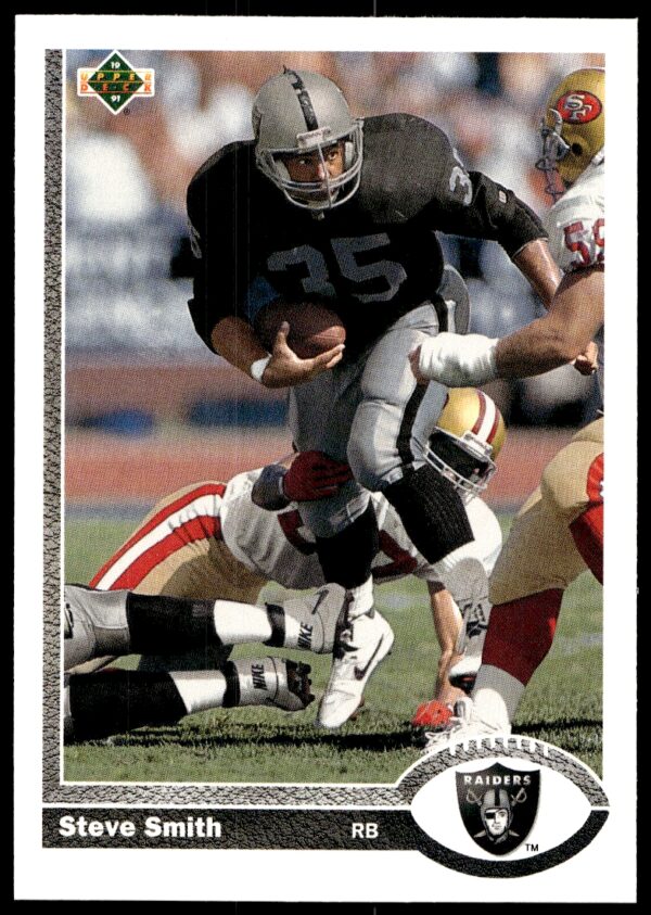 1991 Upper Deck Steve Smith #589 (Front)