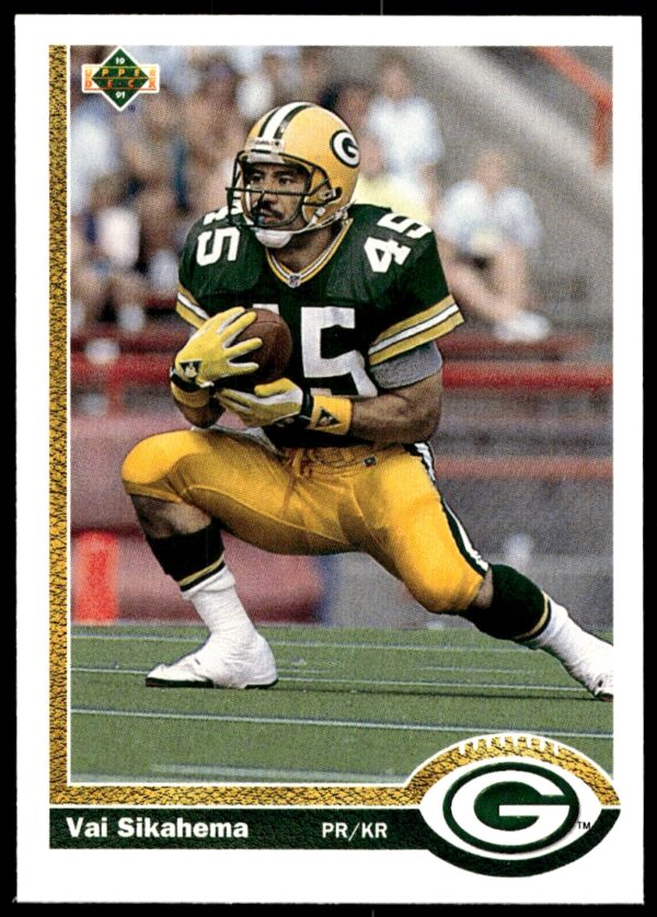 1991 Upper Deck Vai Sikahema #540 (Front)