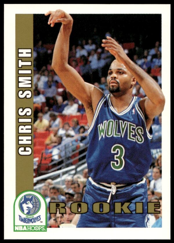 1992-93 NBA Hoops Chris Smith #424 (Front)