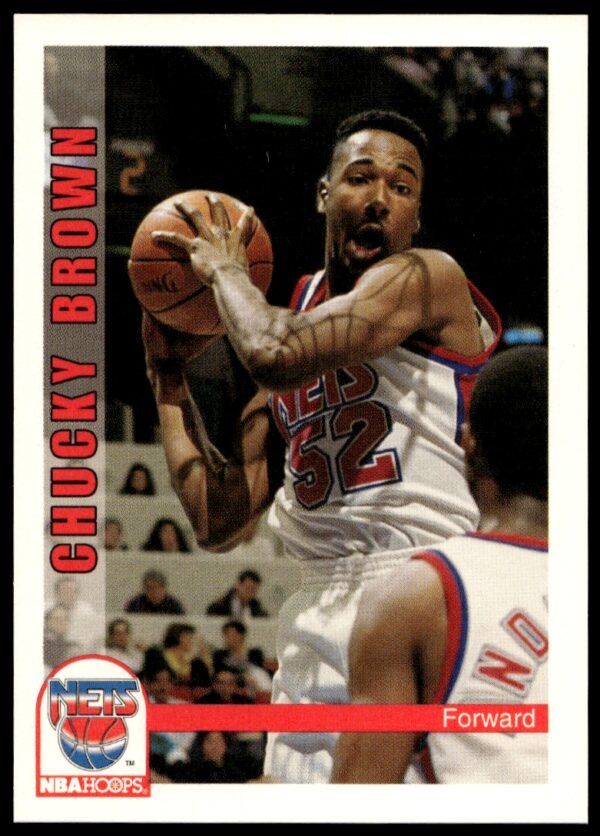 1992-93 NBA Hoops Chucky Brown #427 (Front)