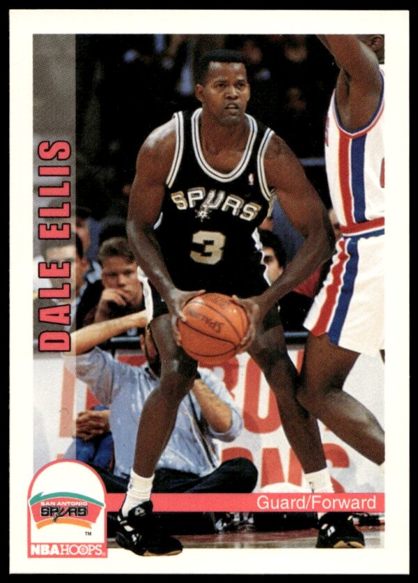 1992-93 NBA Hoops Dale Ellis #467 (Front)