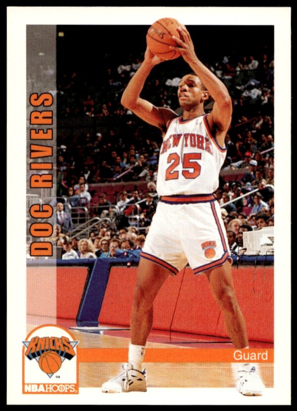 1992-93 NBA Hoops Doc Rivers #437 (Front)