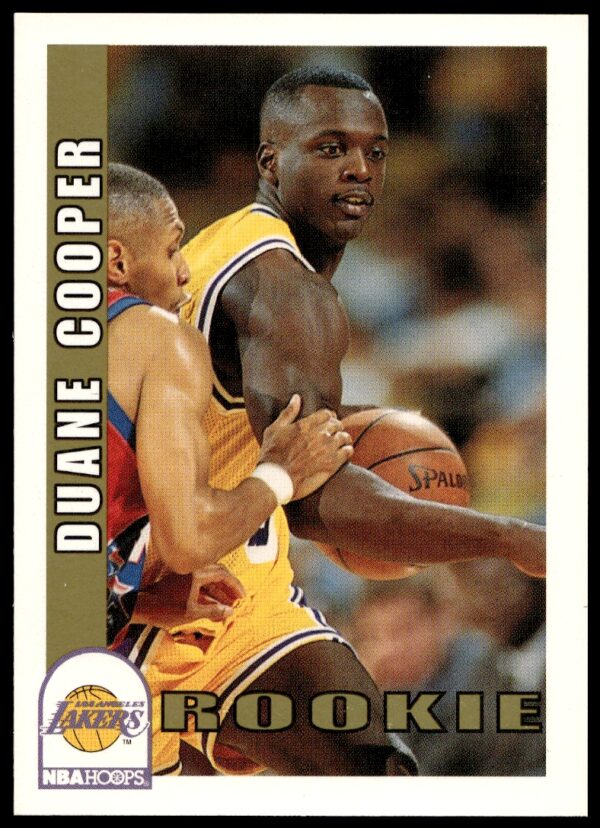 1992-93 NBA Hoops Duane Cooper #409 (Front)