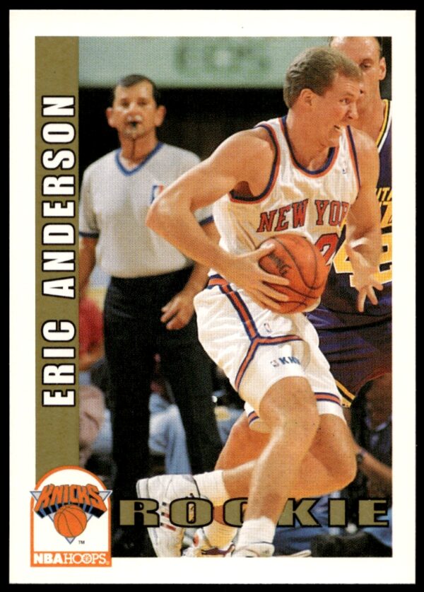 1992-93 NBA Hoops Eric Anderson #432 (Front)